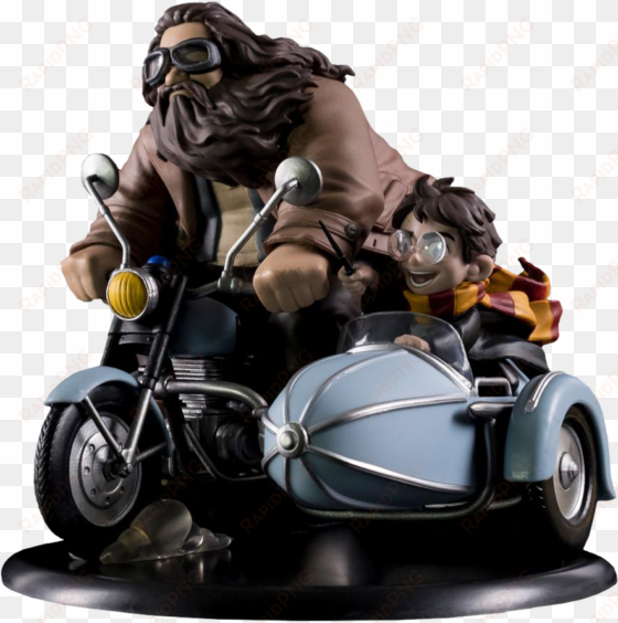 harry potter and rubeus hagrid q-fig max diorama - q fig harry potter