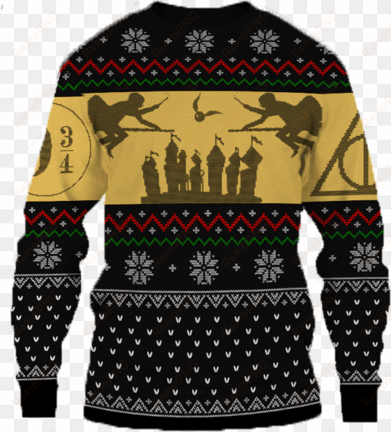 harry potter christmas sweater - harry potter xmas sweaters