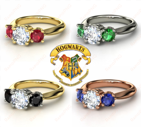 harry potter engagement rings - hogwarts engagement rings