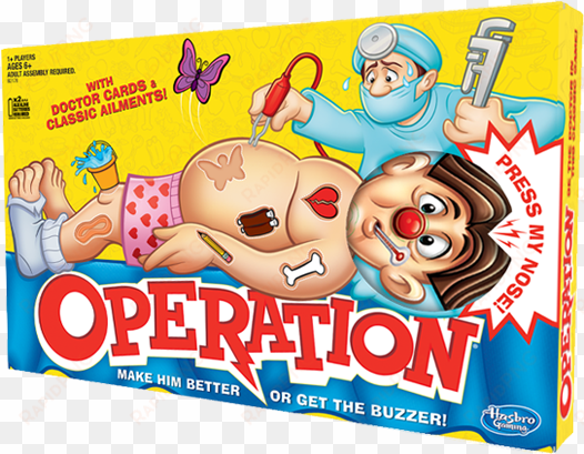 hasbro games operation game hero - hasbro operation board game