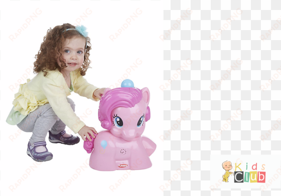 hasbro playskool mlp pinkie pie party popper, one colour