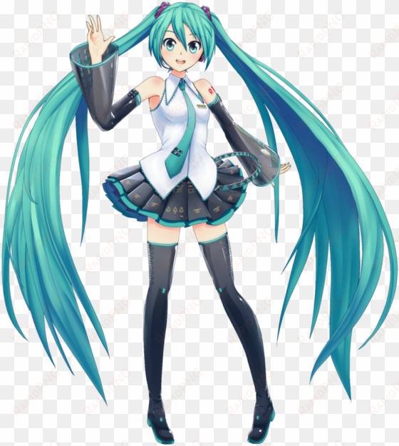 hatsune miku - hatsune miku full body