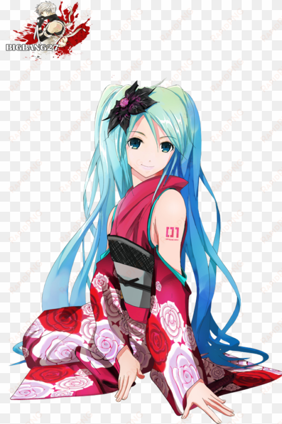 hatsune miku png free download - hatsune miku .png