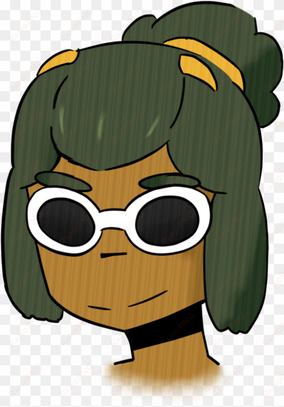 hau with clout goggles by tokketsu on deviantart banner - clout drawings