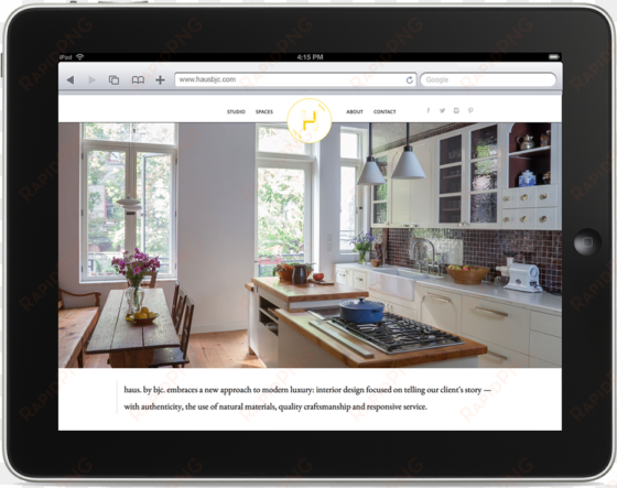 haus by bjc interior design web design - kitchen