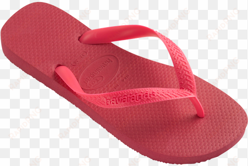 havaianas neon pink top flip-flops - slippers havaianas for girls