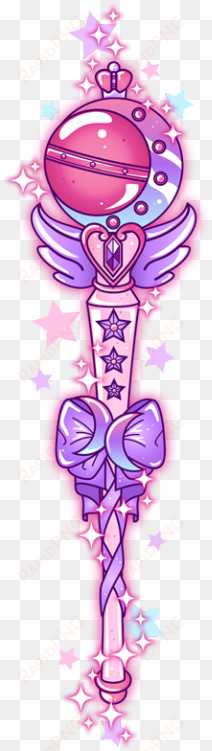 haven't made any sailor moon wands in a while and i - magical girl wand png