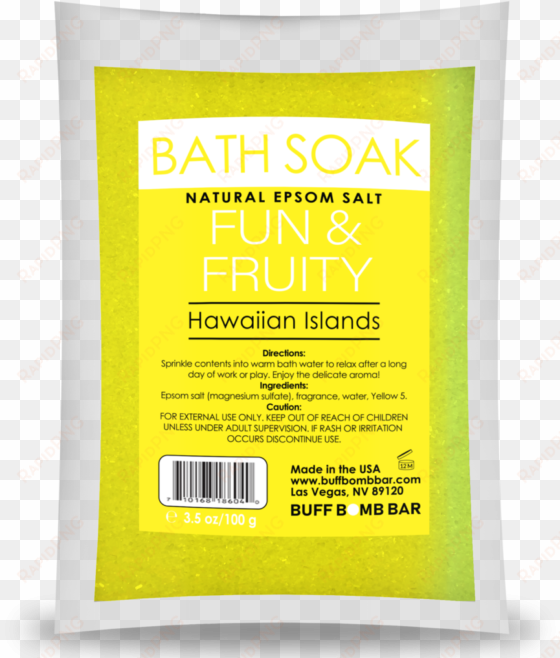hawaiian islands mini bath soak - dick lovett mini bath