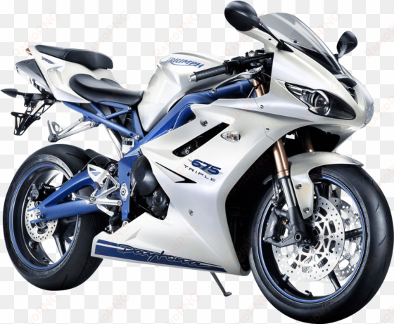 hd bike png image - triumph daytona bike