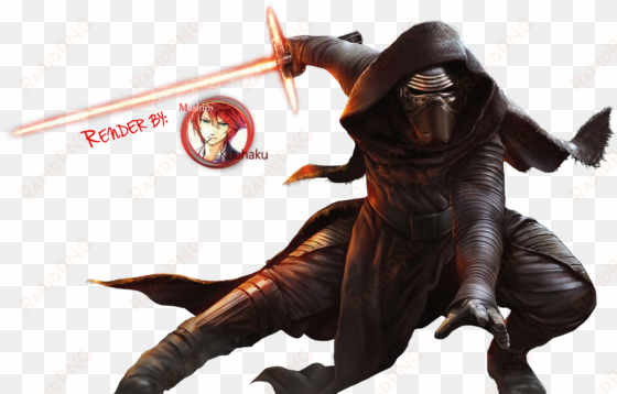 hd kylo ren render by mashiro kuuhaku - star wars wall stickers