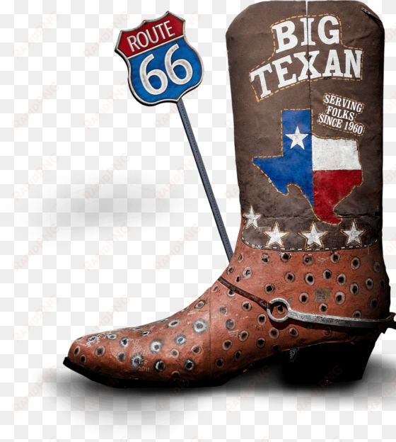 header-boot - the big texan steak ranch