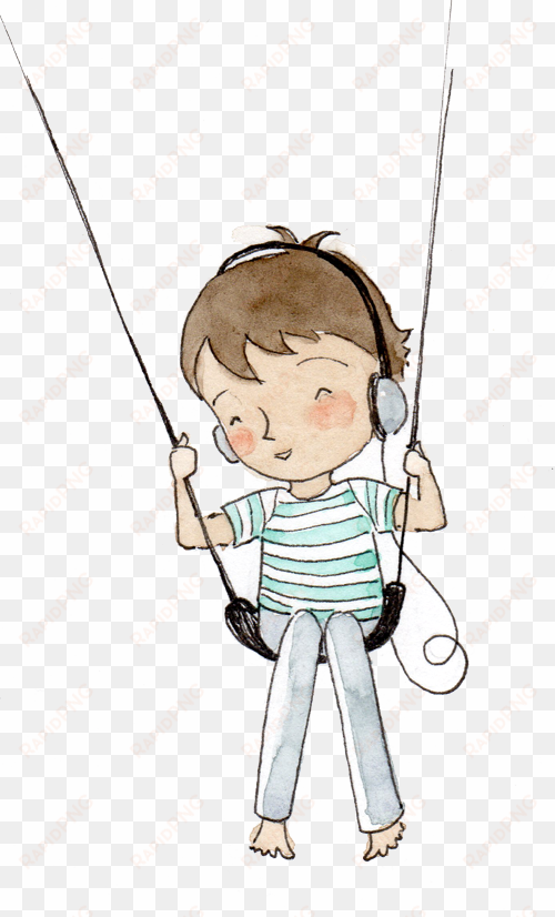 Headphones Matching Game - Child transparent png image