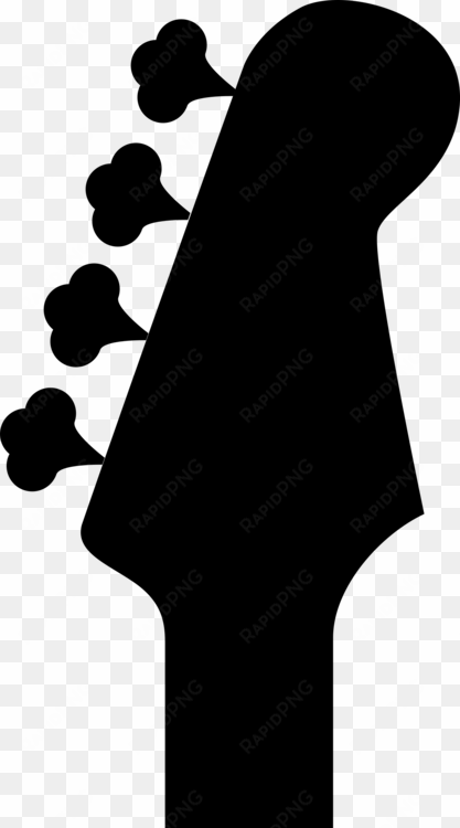 headstock bass guitar double bass acoustic guitar - bass guitar headstock vector