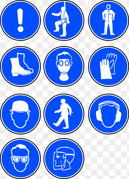 health and safety icons clipart - safety icon vector free download