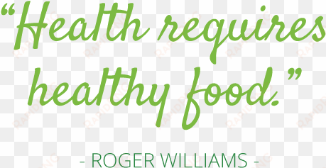 healthquote - health requires healthy food