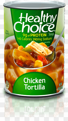 healthy choice chicken tortilla soup
