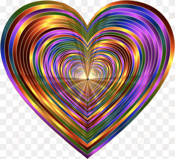 heart 8-bit color computer icons download - heart psychedelic