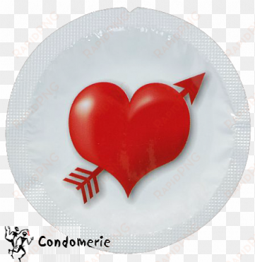 heart arrow condom - male condom