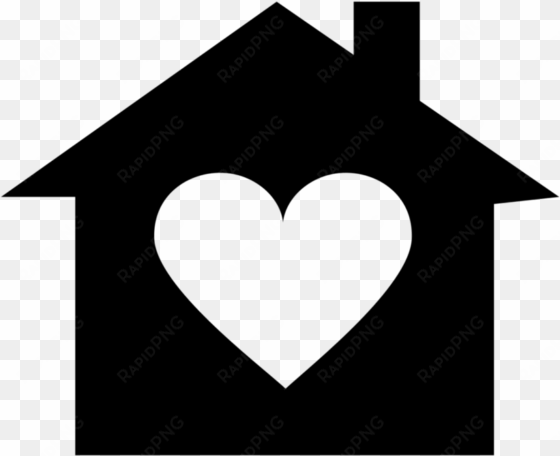 heart clipart house - house with a heart png