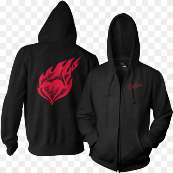 heart on fire hoodie - cypress hill hoodie