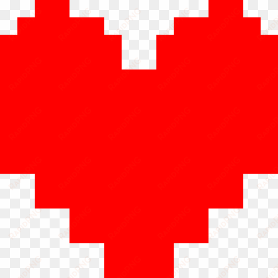 heart, png pixel - undertale heart png