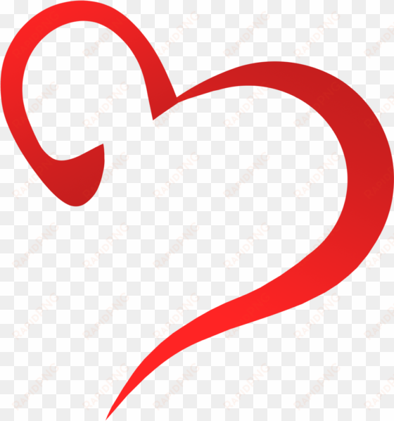 heart shape png transparent heart png red love heart - listen and silent are spelt with the same letters