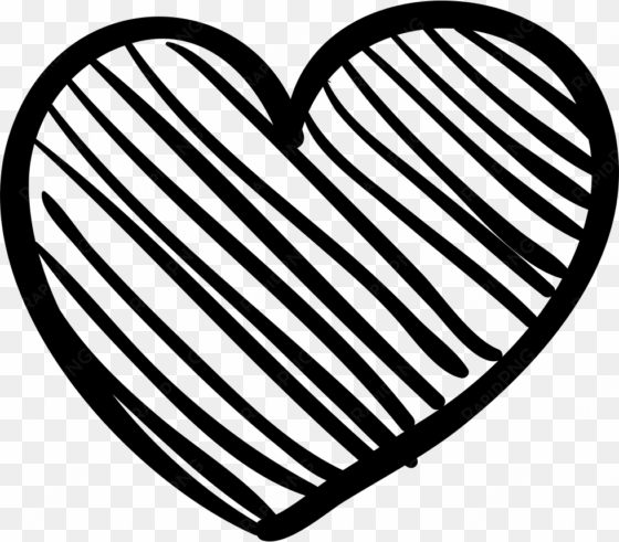 heart sketch svg png icon free download - heart sketch png