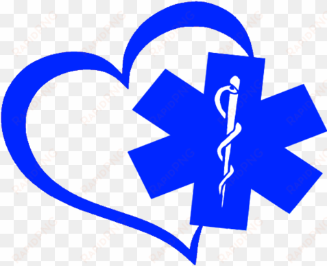 heart with maltese or star of life - 3drose congratulations on making physicians assistant