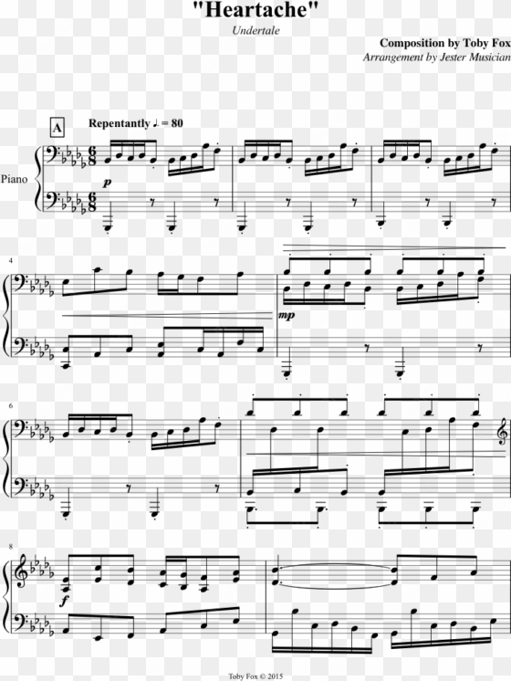 "heartache" sheet music composed by composition by - do apostrophes mean in music