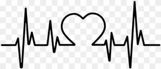 Heartbeat Figure Love Heart Sticker Picsart - World Heart Day 2018 transparent png image