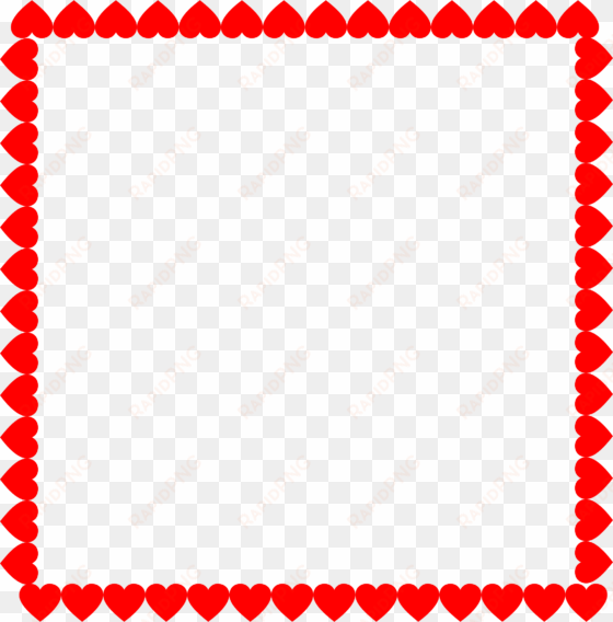 Hearts Frame Clip Library Stock - Heart Frame transparent png image