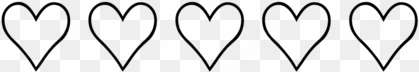 hearts, png, and transparent image - heart