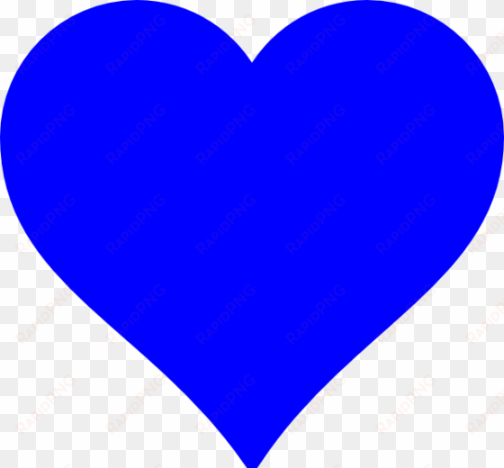 hearts vector png - clip art blue heart