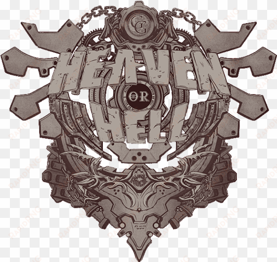 heaven or hell transparent png - heaven or hell guilty gear