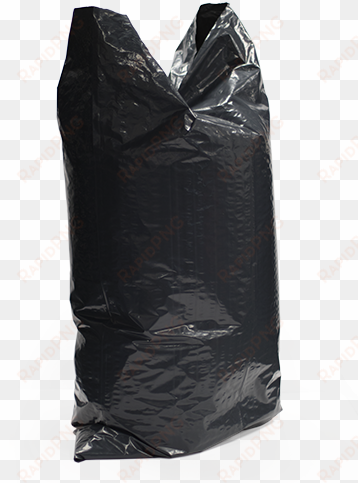 heavy duty contractor trash bags - black trash bag png