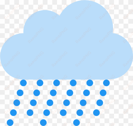 heavy rain icon - rain