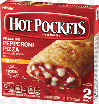hecho con delicioso queso, este hot pocket es un favorito - hot pockets