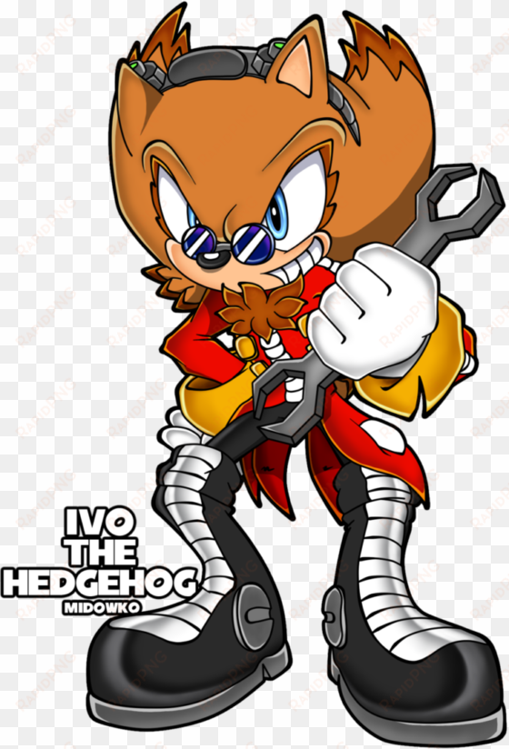 Hedgeho Midowko Sonic Adventure 2 Sonic Battle Sonic - Eggman As A Hedgehog transparent png image
