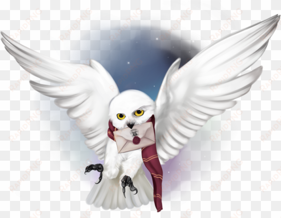 hedwig by anyatagomachii on deviantart png - cartoon hedwig