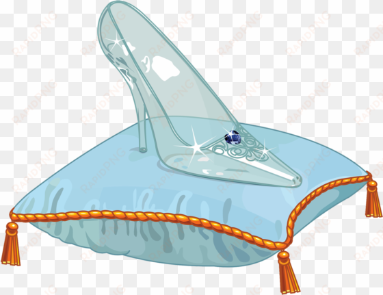 heels clipart cinderella pumpkin carriage - cinderella shoe on pillow