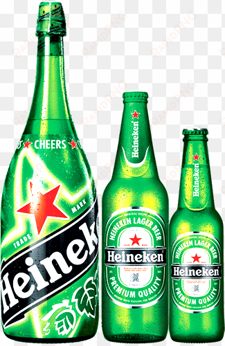 Heineken-bottle 1 - Heineken Magnum Beer Bottle transparent png image