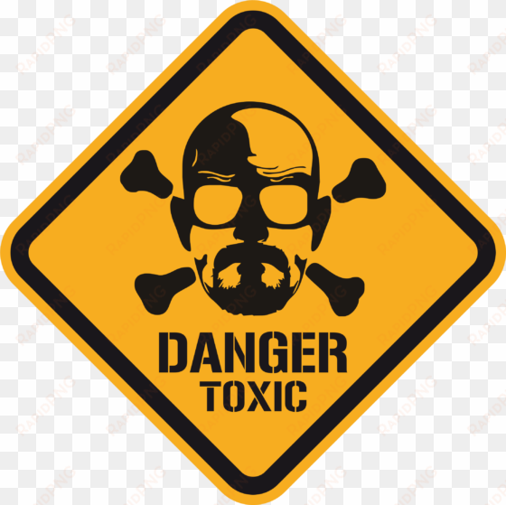 Heisenberg Danger Toxic Color - Australian Road Signs Animals transparent png image