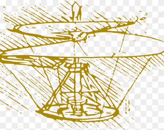 helicopter design for a flying machine leonardo da - leonardo da vinci spiral