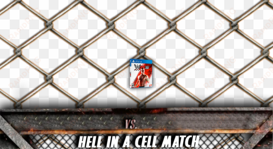 hell in a cell match card - hell in a cell match card template