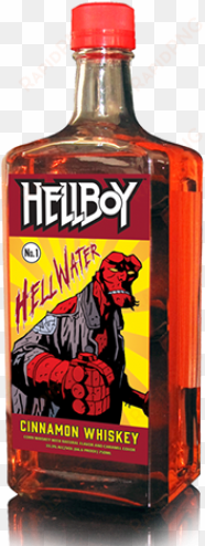 "hell water" cinnamon whisky - hellboy whiskey