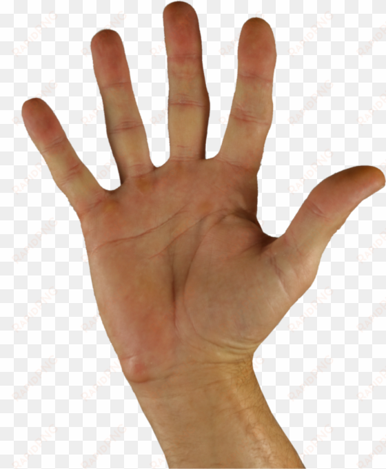 Hello Greeting Hand Finger Five Sign Language Background transparent png image