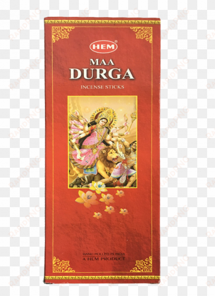 hem maa durga incense sticks (box of 6 tubes)