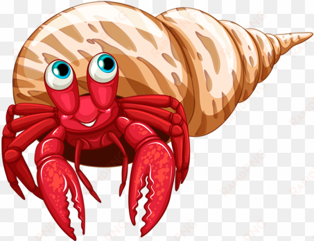 hermit crab clipart sea creature - dibujos de cangrejos ermitaños