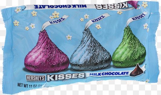 hershey's kisses easter milk chocolate - hersheys kisses milk chocolate, big bag - 18.5 oz