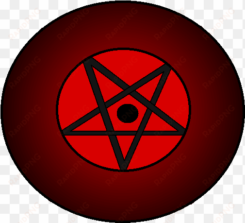 hex mangekyou sharingan eye by flippyroxshtf on deviantart - devil pentagram no background